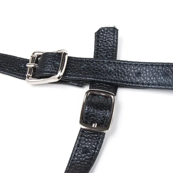 Terra Firma Strapon Harness Black Stormy Leather Anal