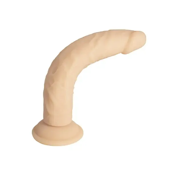 BMS Enterprises Dildos Naked Addiction 9 Dual Density Silicone Dildo Vanilla