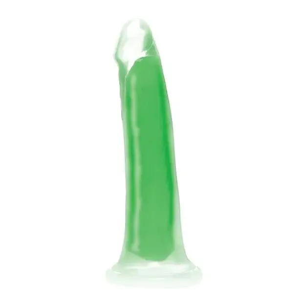 Dildos Lollicock GlowintheDark Silicone Dildo 7in Green Curve Toys Dildos Lollicock GlowintheDark Silicone Dildo 7in Green Curve Toys