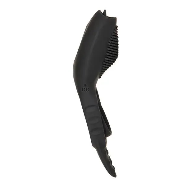 Zero Tolerance Mr Flicker Rechargeable RemoteControlled Flicking Tongue Vibrating Silicone Cockring Black Zero Tolerance Anal