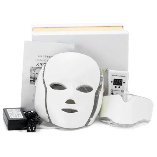 missammy Dildos 7 Colors LED Mask Photon Facial Neck Skin Rejuvenation Therapy Reduces Wrinkles602