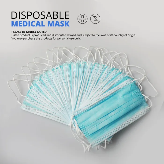 Protective Equipment 20PCS Face Masks 72h Express delivery 3ply nonwoven fabric Disposable Protect health free shipping with earmuff pm25 LAZADASEXTOYS Male Sex Toys