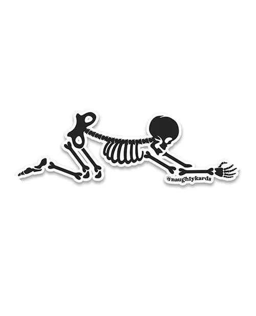 Halloween Bone Over Sticker Pack of 3 Kush Kards LLC Male Sex Toys