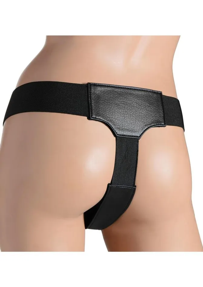 Female Sex Toys Thinz Thinz Bailey Velvet Lined Elastic StrapOn Harness