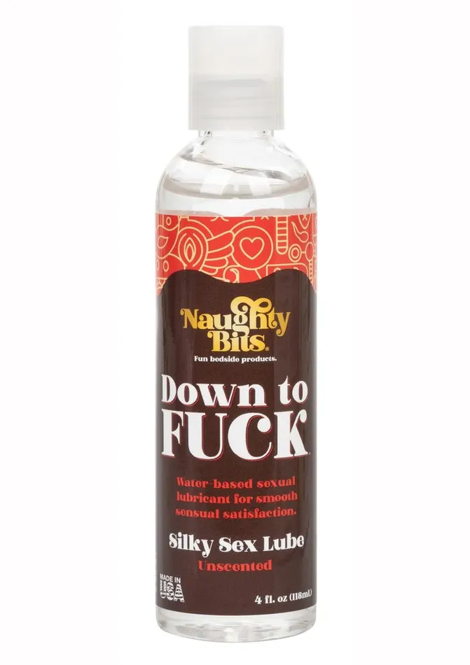Couples Naughty Bits Naughty Bits Down to Fuck Water Based Silky Sex Lube