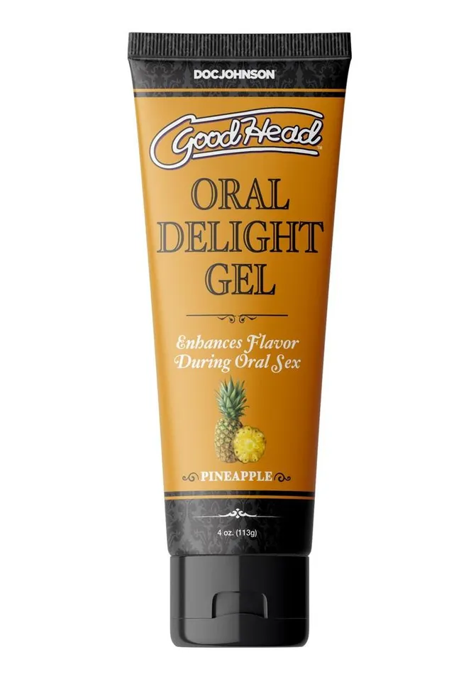 Enhancers GoodHead Goodhead Oral Delight Gel Flavored Pineapple Enhancers GoodHead Goodhead Oral Delight Gel Flavored Pineapple
