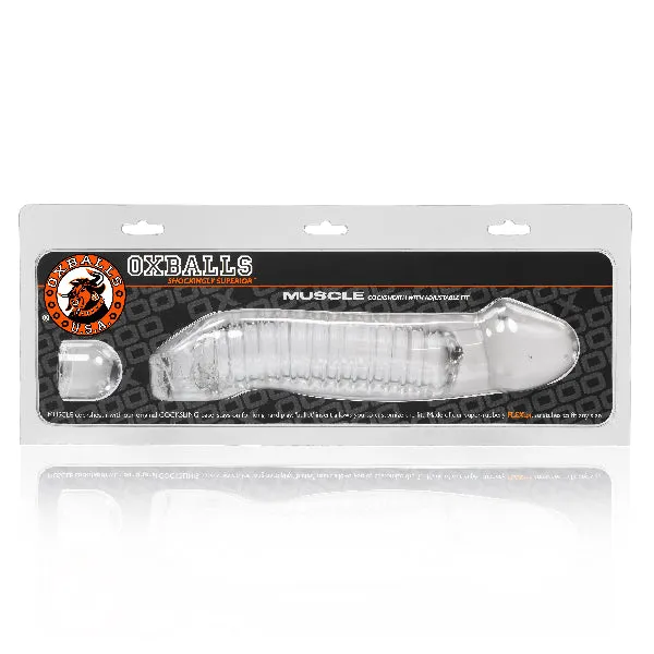Muscle Cocksheath Clear OxBalls Dildos