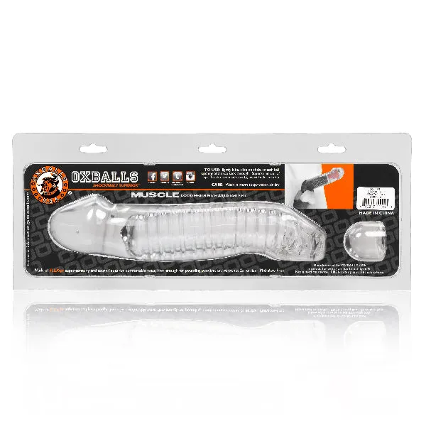 Muscle Cocksheath Clear OxBalls Dildos
